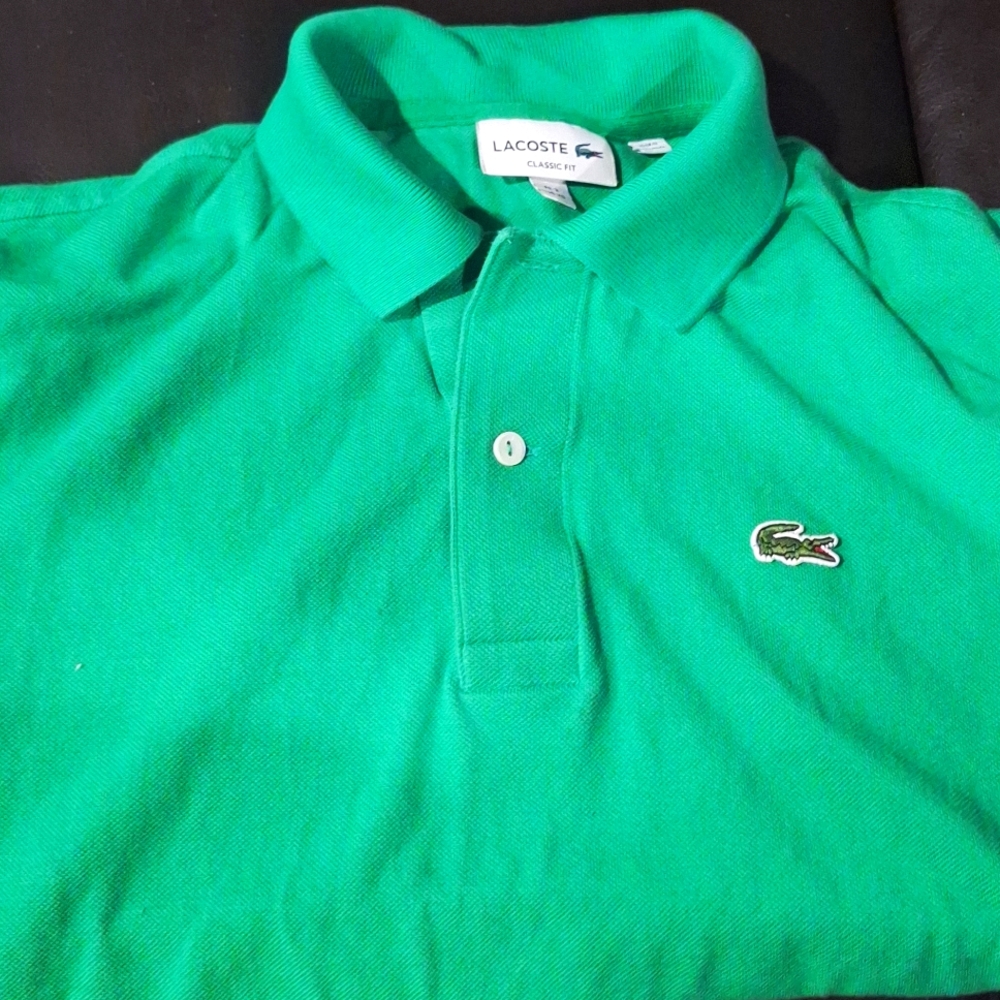 Mens Lacoste polo XS